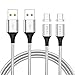 Produktbild ZIIXII Magnetisches USB C Kabel Nylon [2Stück 1m] Magnet Ladekabel USB Typ C Schnellladekabel für Samsung Galaxy S21/S20/S10/S9/S8/A40/A50/M20, Huawei P30/P20/Mate 20, Xiaomi, Sony, LG, Honor, OnePlus