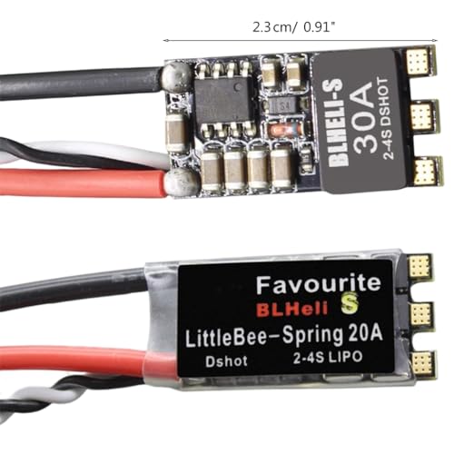 Controlador de velocidad BLHeli-S Spring 2-4S para mejorar vuelos FPV con OneShot125 5