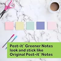 Post-it Greener Notes, 4 x 6 in, Sweet Sprinkles Collection, 5 Lined Pads — image 10