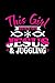 Produktbild THIS GIRL RUNS ON JESUS & JUGGLING: 6x9 inches blank notebook, 120 Pages, Composition Book and Journal, perfect gift idea for girls like your daughter, sister or girlfriend who loves Juggling