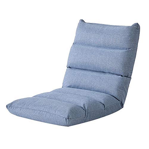 Chaise de sol Lazy Sofa lavable avec dossier réglable 5 positions