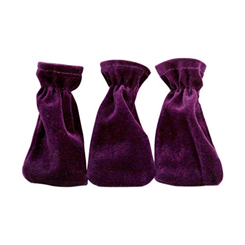 Milisten 3 Piezas de Pedal de Piano Cubre Funda Protectora de Pleuche para Accesorios de Instrumentos Musicales de Pedal de Piano Sostenido...