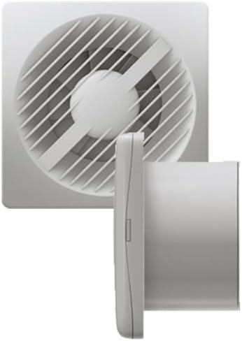 Select 100mm SELV Fan Timer & Pull Cord With Gravity Shutters