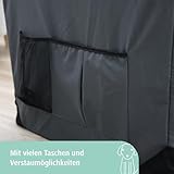 Kerbl Pet Transportbox Journey, 70x52x52cm, grau/beige