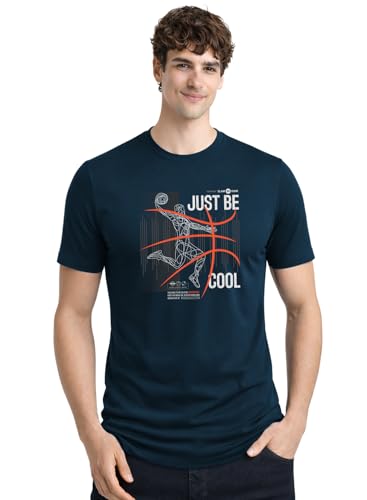 Image of ADRO Mens Printed Cotton T-Shirts Pack of 3 | Regular Fit Graphic Tshirt | Breathable Modern Stylish Casual T Shirt for Travel Gym Daily Lifestyle
