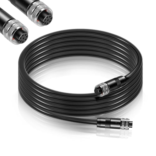 720073-2 AS EC 20E 8 pin Ethernet Cable Replacement for Humminbird, Compatible with All APEX/XPLORE/SOLIX/ONIX. Fits All HELIX 7/8/9/10/12/15 (G2N, G3N, G4N), ALL8/9/11xxci & 7xxci HD Only(10 Feet)