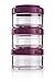 Price comparison product image Blender Bottle Go Stak, Plum, 3x 60ml