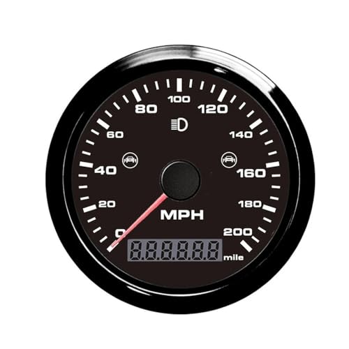 I[goCfW^sv jo[T 85mm 0-200km/h MPH GPS oCNpXs[h[^[ sv uChX|bgm@\t 12V 24V