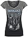 metallica-ouija-guitar-mujer-camiseta-negro-gris-m-100-algodon-regular
