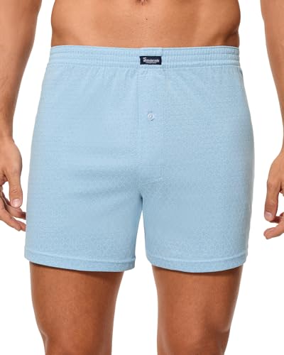 Bóxers abiertos de punto esencial Abanderado con estampados para hombre en formato pack doble 4