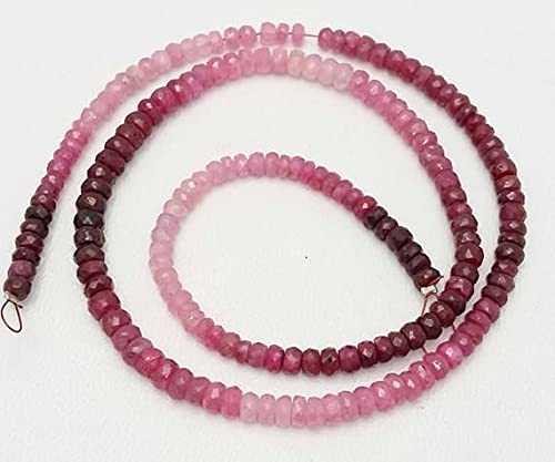 Perles de rubis véritables AAA pour remplacer les fausses pierres ternes de vos bijoux