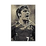 Antoine Griezmann Fußball-Poster Leinwand Wand Schlafzimmer Dekor Bild Sport Landschaft Büros Raumdekor Geschenk ungerahmt: 30 × 45 cm