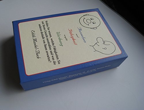 Physiognomie - Gesichtsanalyse, Gesichtsform & Gesichtszüge erkennen - Physiognomische Merkmale & Menschenkenntnis - \"Aussehen und Fähigkeit ergibt Wirkung\" - Kartenspiel