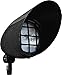 Dabmar Lighting FG23-LED18F-B 18W & 120-277V PAR38 LED COB Fiberglass Hooded Spot Light - Black