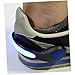 Parliky 4PCS LED Shoe Clip Lights Blue Light Safety Running Gear Flash Strobe for Joggers and Visibility Clips