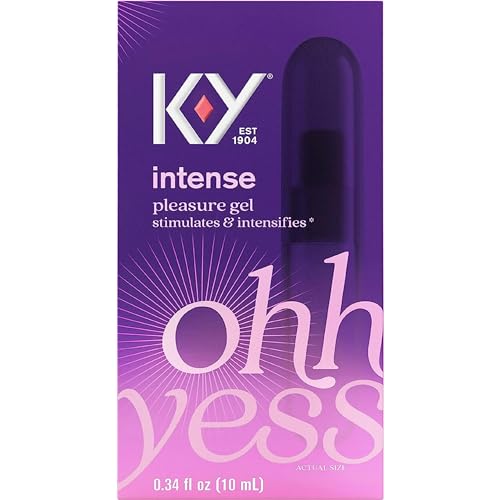 K-Y Intense Pleasure Gel - .34 fl oz Pack of 6