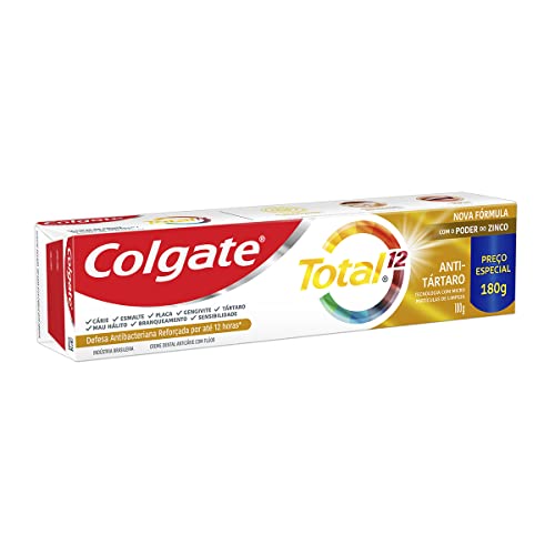 Colgate Creme Dental Total 12 Anti Tártaro 180G