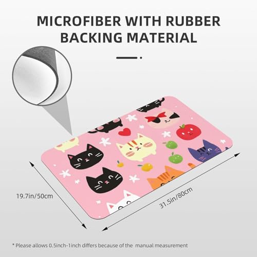 Tapis de sol antidérapant lavable et imperméable pour entrée - 4