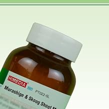 HiMedia PT022-5L Murashige و Skoog Shoot Multiplication Medium A with CaCl2، Vitamins، Sucrose، IAA، Adenine Sulphate and 2iP، 5 L