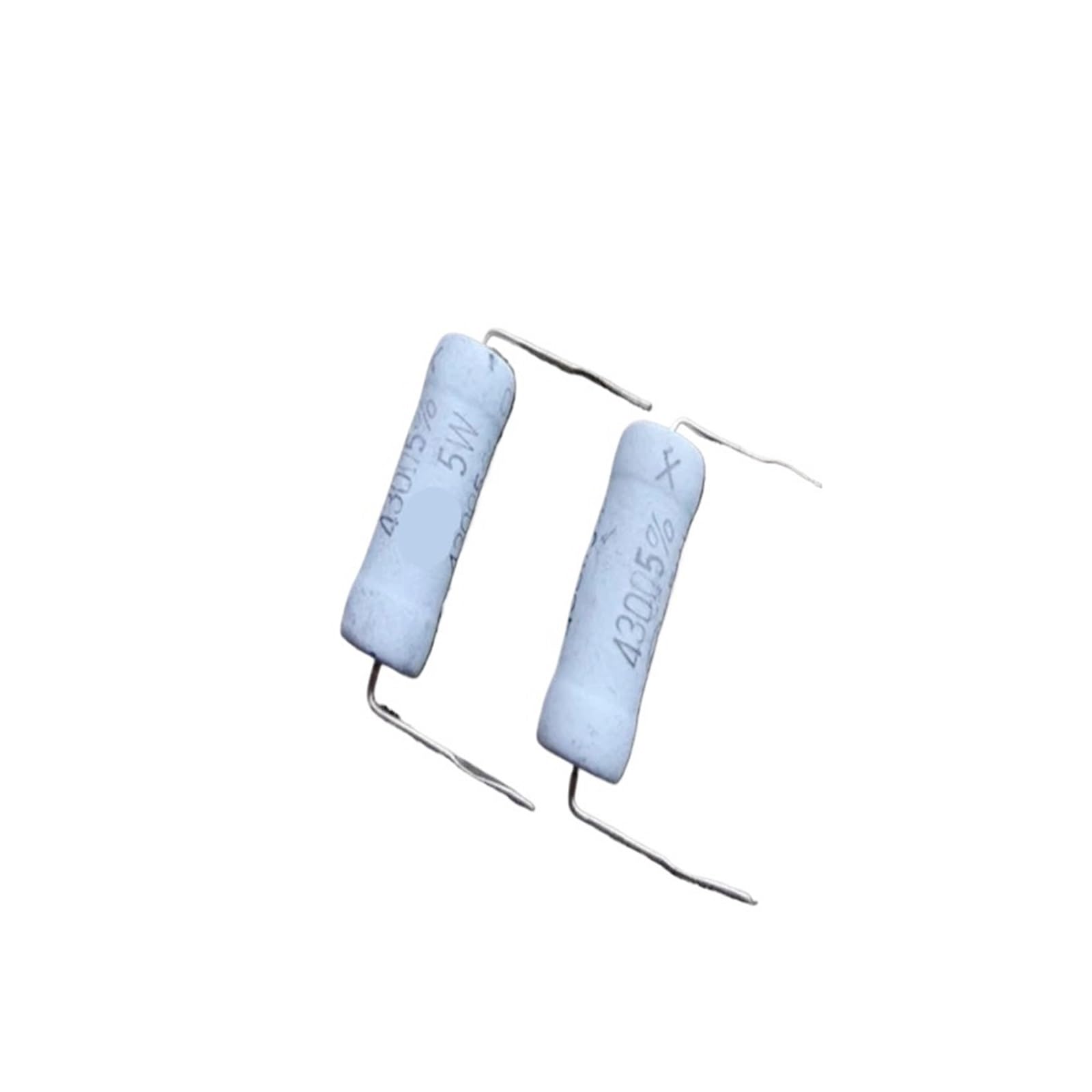 BALYDLUL 5pc 5W 1.8R 6.8R 27R 68R 100R 110R 430R resistance(430R)