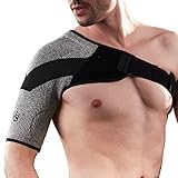 Vital Salveo-Shoulder Compression Brace with Support and Stability,Breathable and Light for Shoulder Pain and Prevent Injuries,Dislocated AC Joint,Rotator Cuff,Tendinitis,Labrum Tear-XXL(1PC)