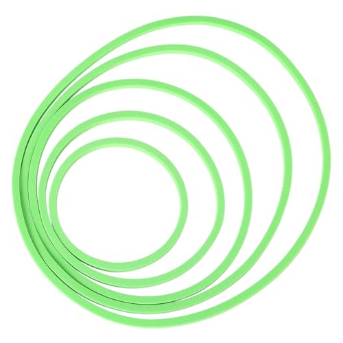 JONbinbkl Fish Tanks Floating Plant Rings Set of 5pcs Aquarium Floating Plant Holder Plant Rings Fishtank Feeding Circles