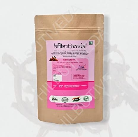 Hillbutiveda Manjistha Root, Majith Organic, Indian Madder - Eating, Skin whitening, Face, Hair - Manjishtha, Manjishta, Manjishta, Manjista (250 gm) 1