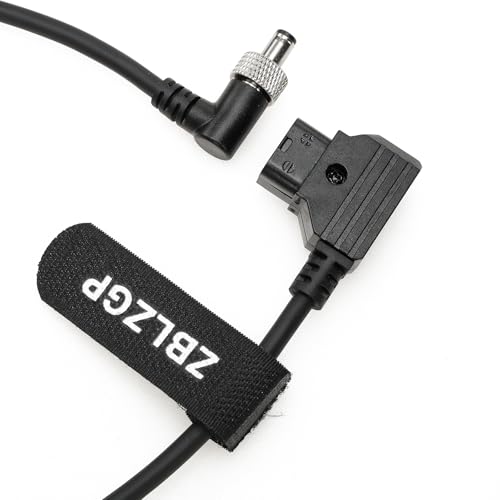 Image of Power Cable for Decimator MD-HX DMON-QUAD| D-Tap to Elbow Locking Collar DC 5.5X2.5mm