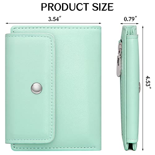 Geead Small Wallet For Women With Zipper Coin Pocket Rfid Blocking Credit Card Holder #TOP3