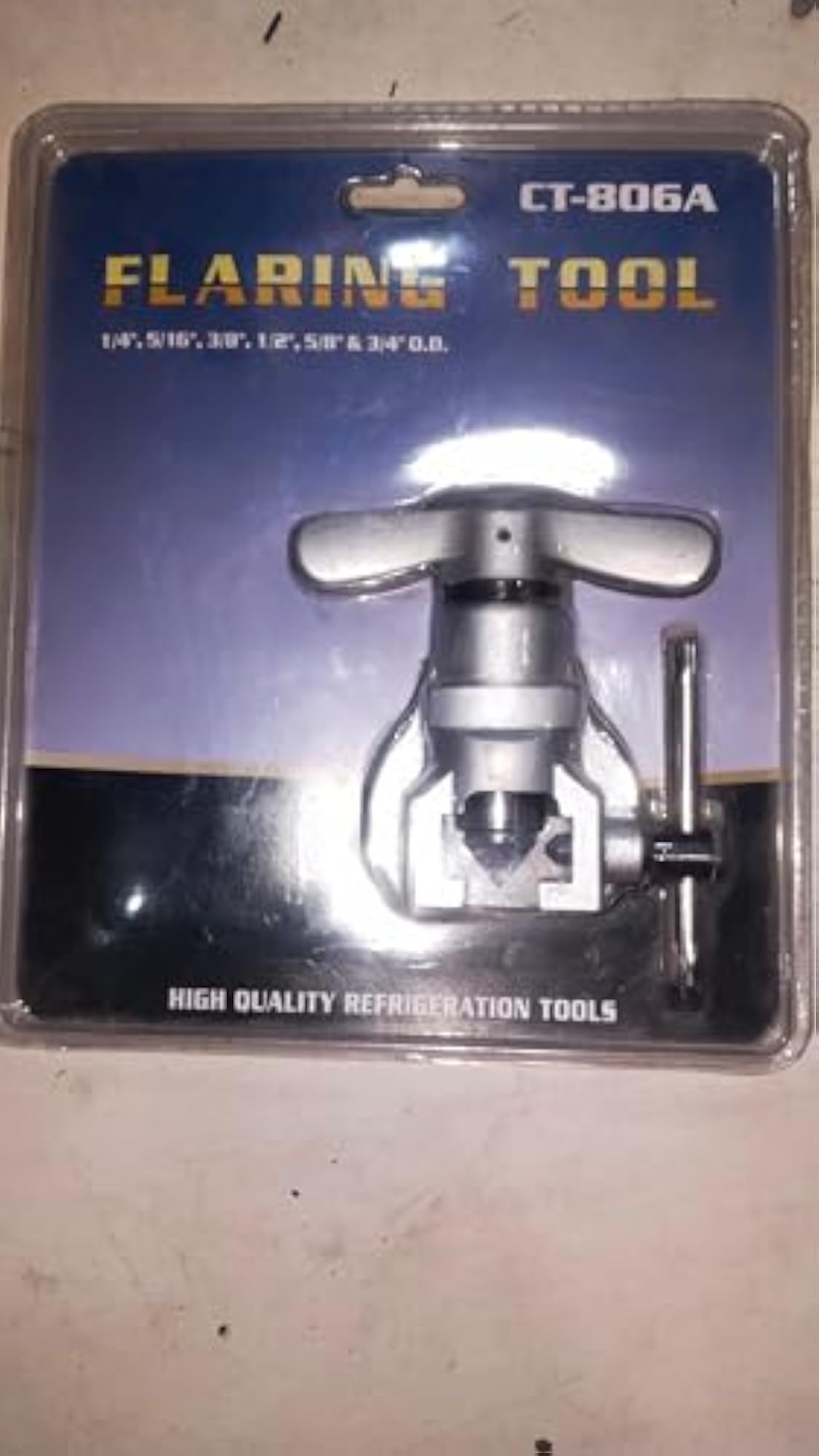 Professional Flaring Tool Set for Copper, Brass, and Aluminium Tubing