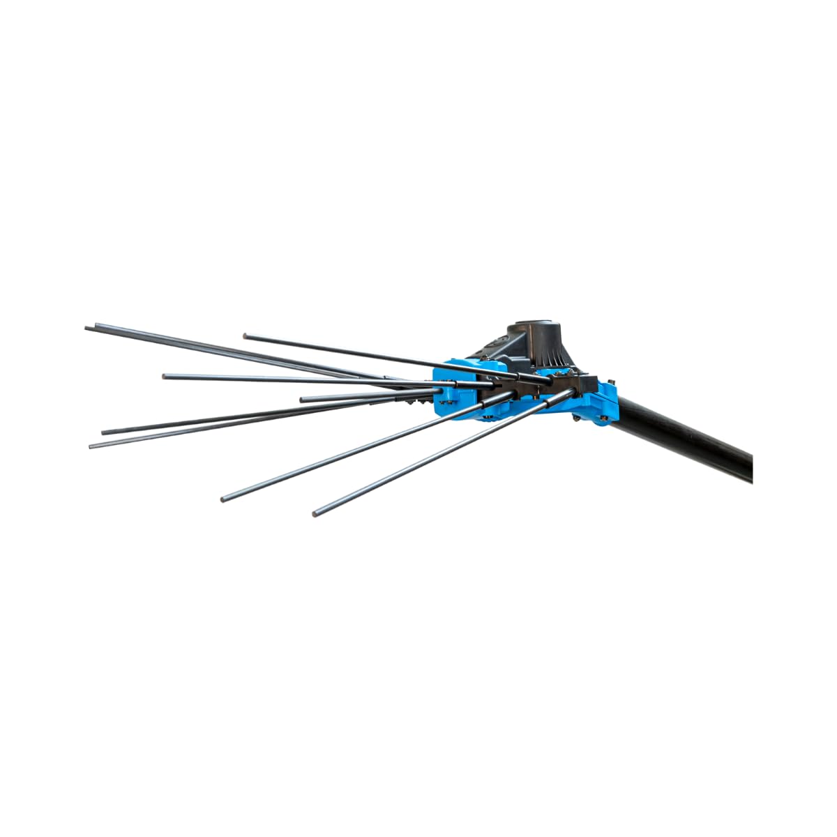 PATERLINI Vareador eléctrico Profesional para Cosecha de Aceitunas 12 V – Vareador recogedor de Aceitunas eléctrico Ligero y Potente – Recogida rápida de Aceitunas (36 V LOIL36 – Barra telescópica