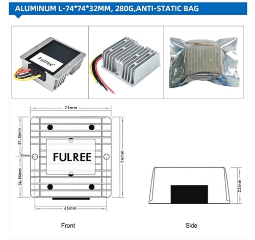 Convertisseur de Tension de Batterie 5V-11V à 12V 5A contre sous-tension