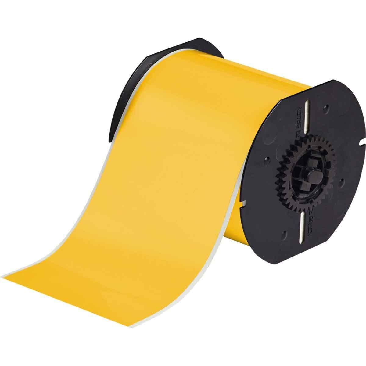 Brady B30C-4000-581-YL 100' Vinyl Repositionable Label Film