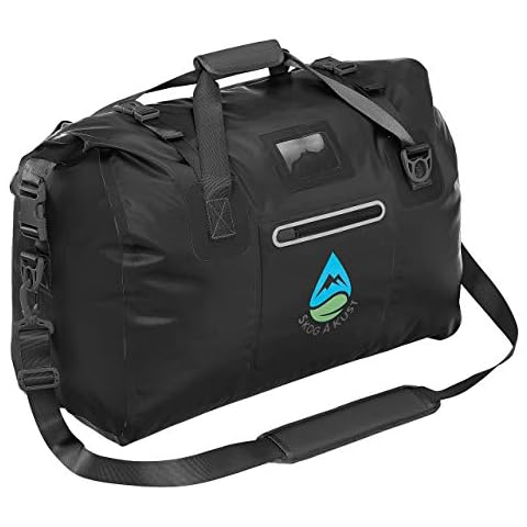 Skog Å Kust DuffelSak Waterproof Duffel Bag | 60L Black Cover