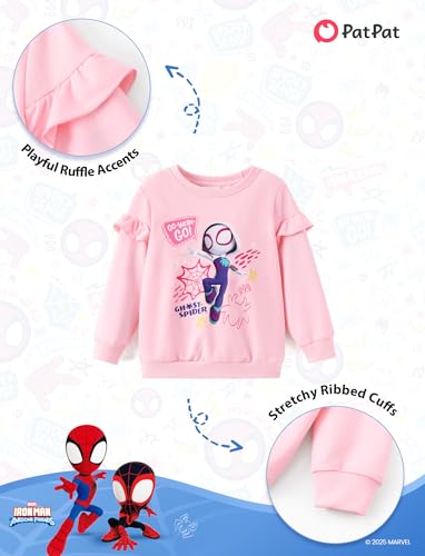 Image of Disney Frozen Minnie Mouse Stitch Princess Fall Toddler Girl Outfit 2 Piece Girl Clothes Long Sleeve Sweatshirt and Leggings
