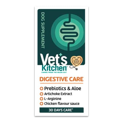 Vet's Kitchen - Hälsosam matsmältning tillskott - sås med prebiotika och aloe - avancerad näring för din vuxna hund - 300 ml