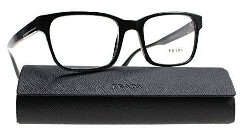 Eyeglasses Prada PR 6 UV 1AB1O1 BLACK