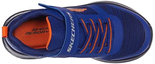 Skechers Boys' Bounder-ZALLOW Sneaker, Blue/Navy - 製品詳細