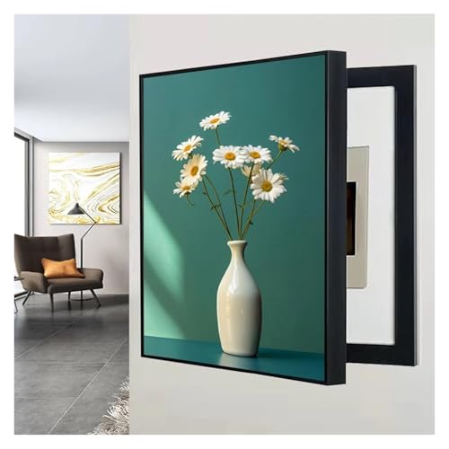 Boîte de compteur et peinture décorative amovible pour panneau électrique