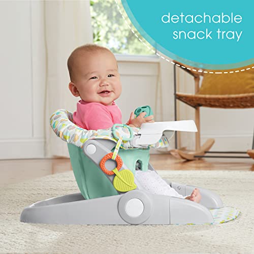 Summer Learn-To-Sit Stages 3-Position Floor Seat, Sweet-And-Sour Neutral – Sit Baby Up To See The World – Baby Activity Seat Is Adjustable For Ages 6-12 Months – Includes Toys And Tray #TOP4
