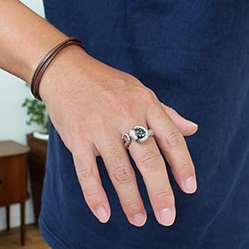 Amazon.co.jp: 蛇 ヘビ スネーク リング 指輪 good vibrations グッド