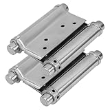Cerniera oscillante: il design a molla a doppia apertura consente una facile chiusura delle porte, offrendo praticità ed efficienza, cerniere per esterni