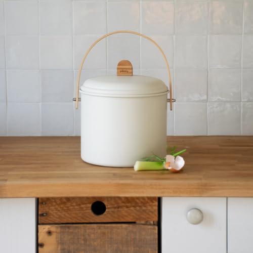 Cubo de compostaje de acero elegante y duradero de 7 litros 3
