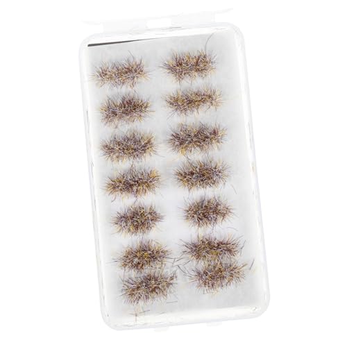 Lurrose Touffes De Gazon Artificiel pour Modélisme Ferroviaire Décoration Miniature De Scènes De Jeu Éléments De Paysage Sécurisé Et pour Dioramas Et Projets