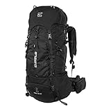 Mochila Cargueira CURTLO Hiker 50+10L - Unissex - Tam. único, Cor Preto