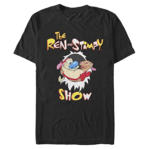 T-shirt Ren and Stimpy homme idéal pour un look streetwear décontracté