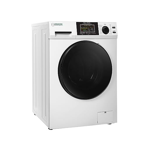 Equator All-in-one Washer Dryer Ventless FULLY BUILTIN 0-CLEARANCE 1.62cf/15lbs 110V 1400RPM White