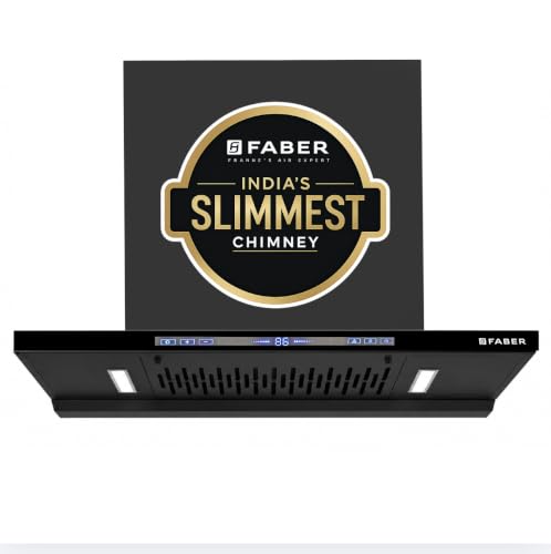Image of Faber SLIMX 75cm 1500m /hr BLDC Autoclean Filterless T-Shape Chimney||Built In Oil Collector|Touch & Gesture Control|12Yr Motor,2Yr Comprehensive Warranty by Faber |HOOD SLIMX HC SC FL BK BLDC IN 75-T