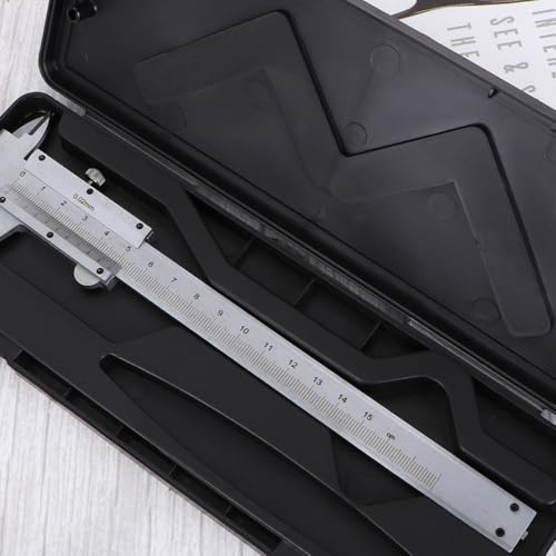 Calibrador Vernier de Acero Carbono con Tornillo y Bloqueo miniatura 5