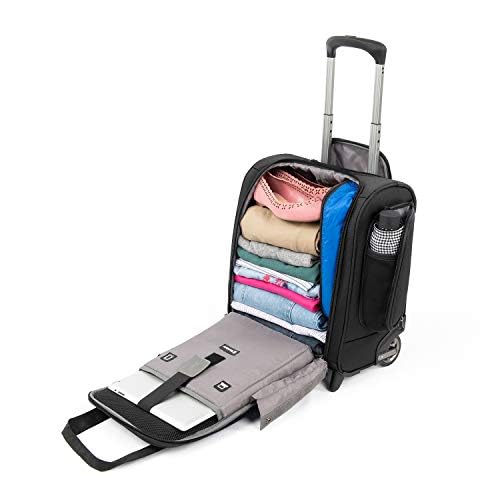 Travelpro TP8008S7701 Tourlite Softside Lightweight Rolling Underseat Compact Carry-On Upright 2 Wheel Bag thumb #3